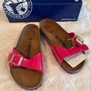 Birkenstock Madrid BS Patent Pink Regular Fit Size Eu 35 US 4